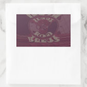 Sticker Rectangulaire Dieu vous bénisse Giraffes Art Imprimer/Design (Sac)