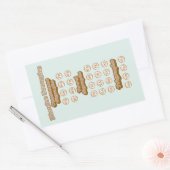 Sticker Rectangulaire Digraphes, Trigraphes Apprendre La Phonique Anglai (Enveloppe)