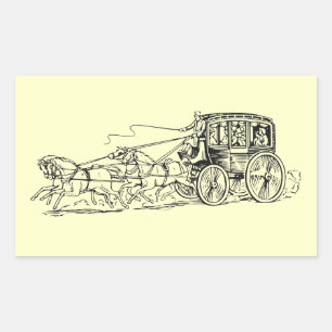 Sticker Rectangulaire Diligence