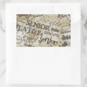 Sticker Rectangulaire diplôme (Sac)