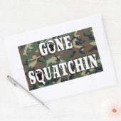 STICKER RECTANGULAIRE DISPARU (Enveloppe)