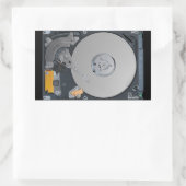 Sticker Rectangulaire Disque dur interne (Sac)