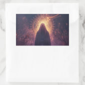 Sticker Rectangulaire Divine Darkness – The Sacred Halloween Presence (Sac)