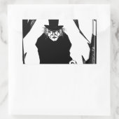 Sticker Rectangulaire Docteur Caligari (Sac)