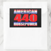 Sticker Rectangulaire Dodge Mopar 440 (Sac)