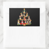 Sticker Rectangulaire Dog Lover (Sac)