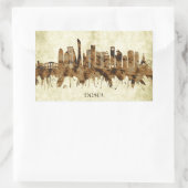 Sticker Rectangulaire Doha Qatar Cityscape (Sac)