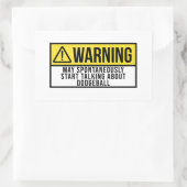 Sticker Rectangulaire Don Dodgeball - Amateur Dodgeball (Sac)