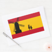 Sticker Rectangulaire Don Quixote (Enveloppe)