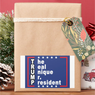 Sticker Rectangulaire Donald Trump