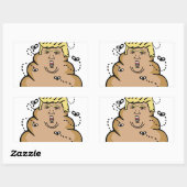 Sticker Rectangulaire donald trump (Feuille)