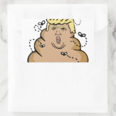 Sticker Rectangulaire donald trump (Sac)