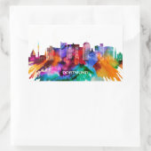 Sticker Rectangulaire Dortmund Skyline (Sac)