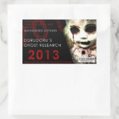STICKER RECTANGULAIRE DORUDORU 2013 DOLL (Sac)