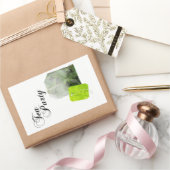 Sticker Rectangulaire double exposition du thé (Cadeaux)