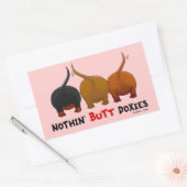 Sticker Rectangulaire Doxies noires (Enveloppe)