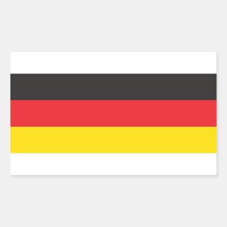 STICKER RECTANGULAIRE DRAG ALLEMAND