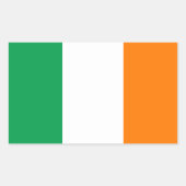 STICKER RECTANGULAIRE DRAG IRLANDE (Devant)