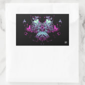 Sticker Rectangulaire Dragon v4 (Sac)