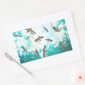 Sticker Rectangulaire Dragonfly (Enveloppe)