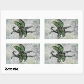 Sticker Rectangulaire DragonFly (Feuille)