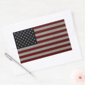 Sticker Rectangulaire Drapeau américain (Enveloppe)