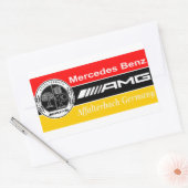 Sticker Rectangulaire drapeau amg (Enveloppe)