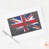 Sticker Rectangulaire Drapeau anglais cool (Enveloppe)