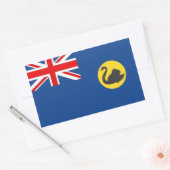 Sticker Rectangulaire Drapeau australien de l'Ouest (Enveloppe)