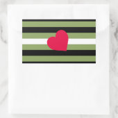 Sticker Rectangulaire Drapeau Boi Pride (Sac)