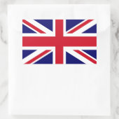Sticker Rectangulaire Drapeau britannique (Sac)