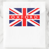 Sticker Rectangulaire Drapeau britannique d'Oxford (Sac)