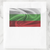 Sticker Rectangulaire Drapeau Bulgarie (Sac)