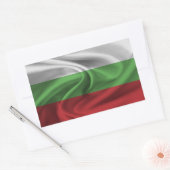 Sticker Rectangulaire Drapeau Bulgarie (Enveloppe)