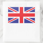 Sticker Rectangulaire Drapeau classique Union Jack British (UK) (Sac)
