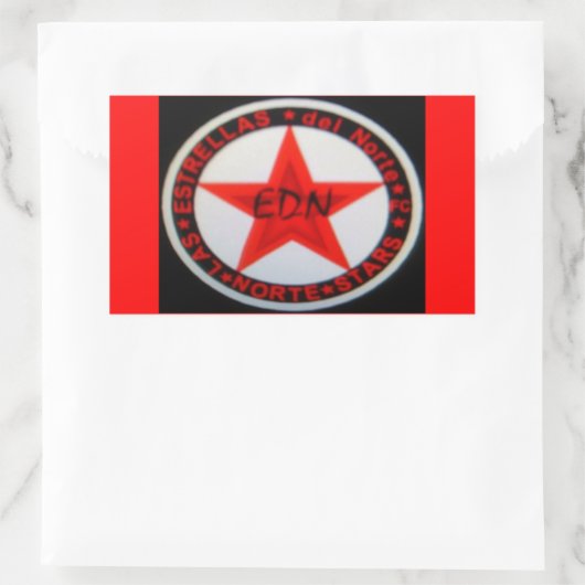 Sticker Rectangulaire drapeau club (Sac)