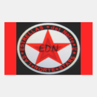Sticker Rectangulaire drapeau club
