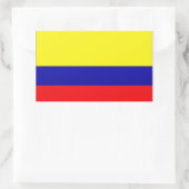 Sticker Rectangulaire Drapeau Colombie (Sac)
