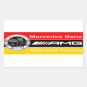 Sticker Rectangulaire drapeau d'amg