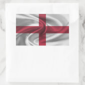 Sticker Rectangulaire Drapeau d'Angleterre (Sac)