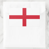 Sticker Rectangulaire Drapeau d'Angleterre (Sac)