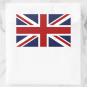 Sticker Rectangulaire Drapeau d'Angleterre 3 (Sac)