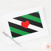 Sticker Rectangulaire Drapeau de fierté Leather Boi (Enveloppe)