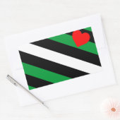 Sticker Rectangulaire Drapeau de fierté Leather Boi (Enveloppe)