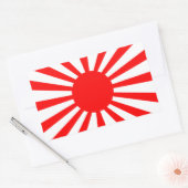 Sticker Rectangulaire Drapeau de guerre de l'armée impériale japonaise (Enveloppe)