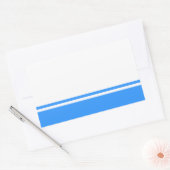 Sticker Rectangulaire Drapeau de la République patriotique de l'Altaï (Enveloppe)