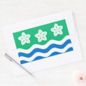 Sticker Rectangulaire Drapeau de l'autocollant rectangulaire Cumberland (Enveloppe)
