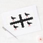 Sticker Rectangulaire Drapeau de l'autocollant rectangulaire Flintshire (Enveloppe)