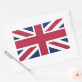 Sticker Rectangulaire Drapeau de l'Union britannique Union Jack Patrioti (Enveloppe)