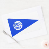 Sticker Rectangulaire Drapeau de Minneapolis (Enveloppe)